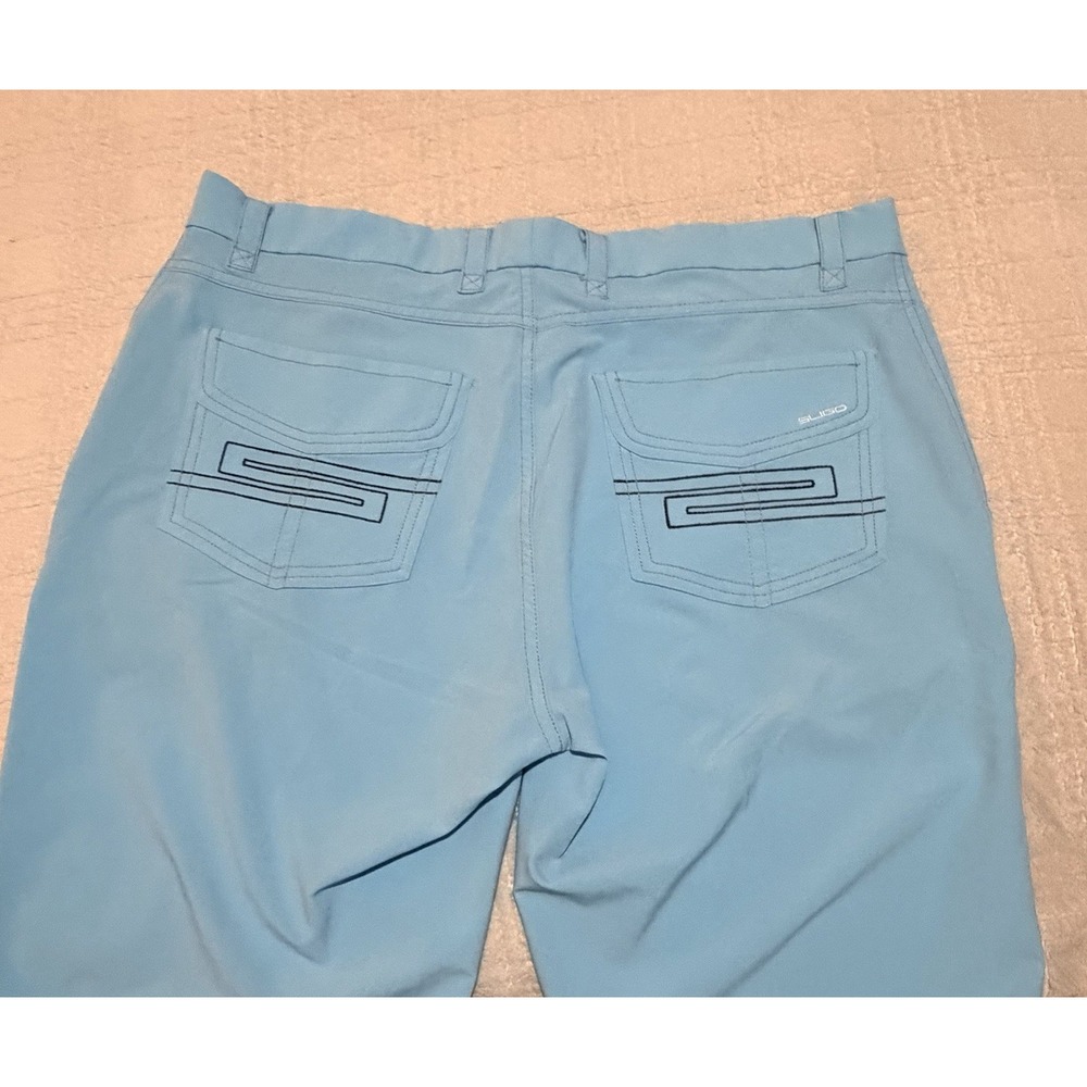 Sligo‎ Golf Pants 36 Blue Teal Mens Outdoor Activewear Sport - Picture 5 of 9